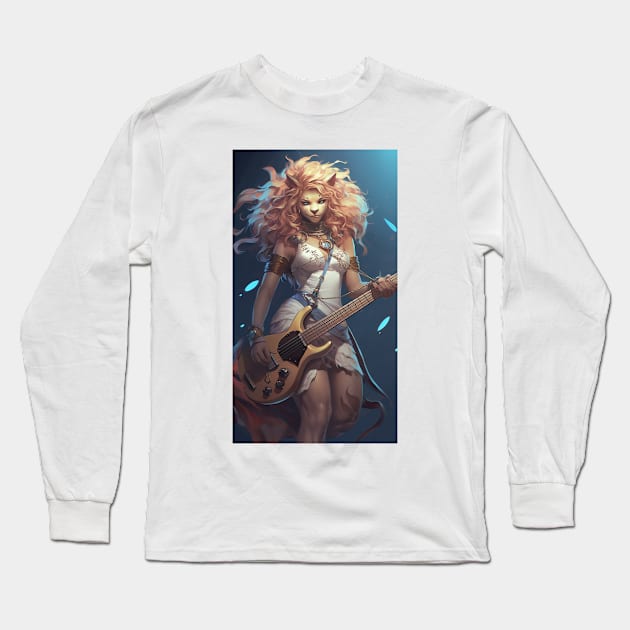 Lioness Rock Star Long Sleeve T-Shirt by natural-20s